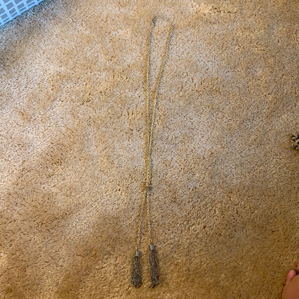 Tassel necklace